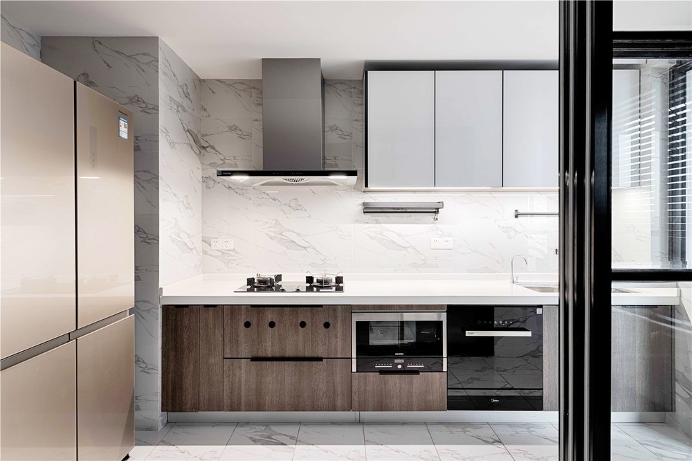現代簡約風格室內家裝案例效果圖-廚房 現代簡約風格室內家裝案例效果圖-廚房